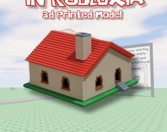 Happy Home in Bloxia 3D Printed Model