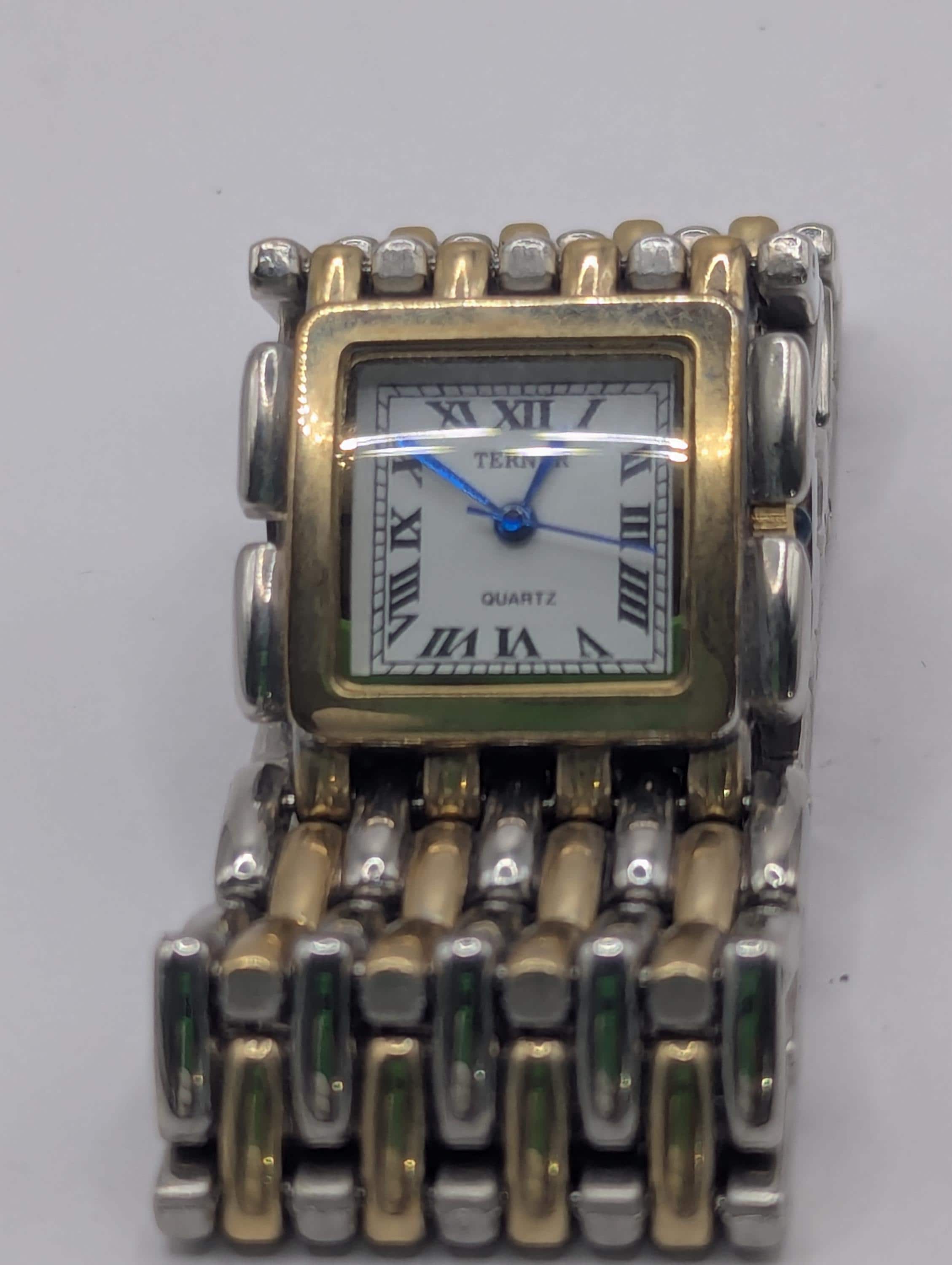 Pair of VTG Bijoux Terner Roman Numeral Watches Bijoux Terner Two-tone Women main image 2