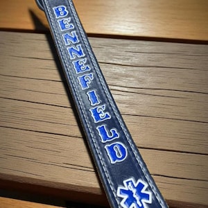 Custom, All Leather, Firefighter Radio Strap Set, Bucket, Sway Strap, Ems, Gift, Accessories