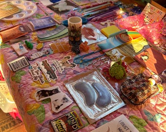 Lot de 50 piques mystères papillons