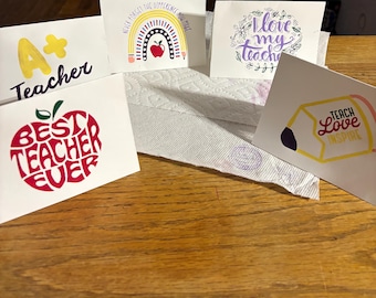 Cartes d'appréciation de l'enseignant (lot de 5)