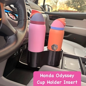 Honda Odyssey Double Cup Holder Insert: 5th Gen (2018-Present) PETG