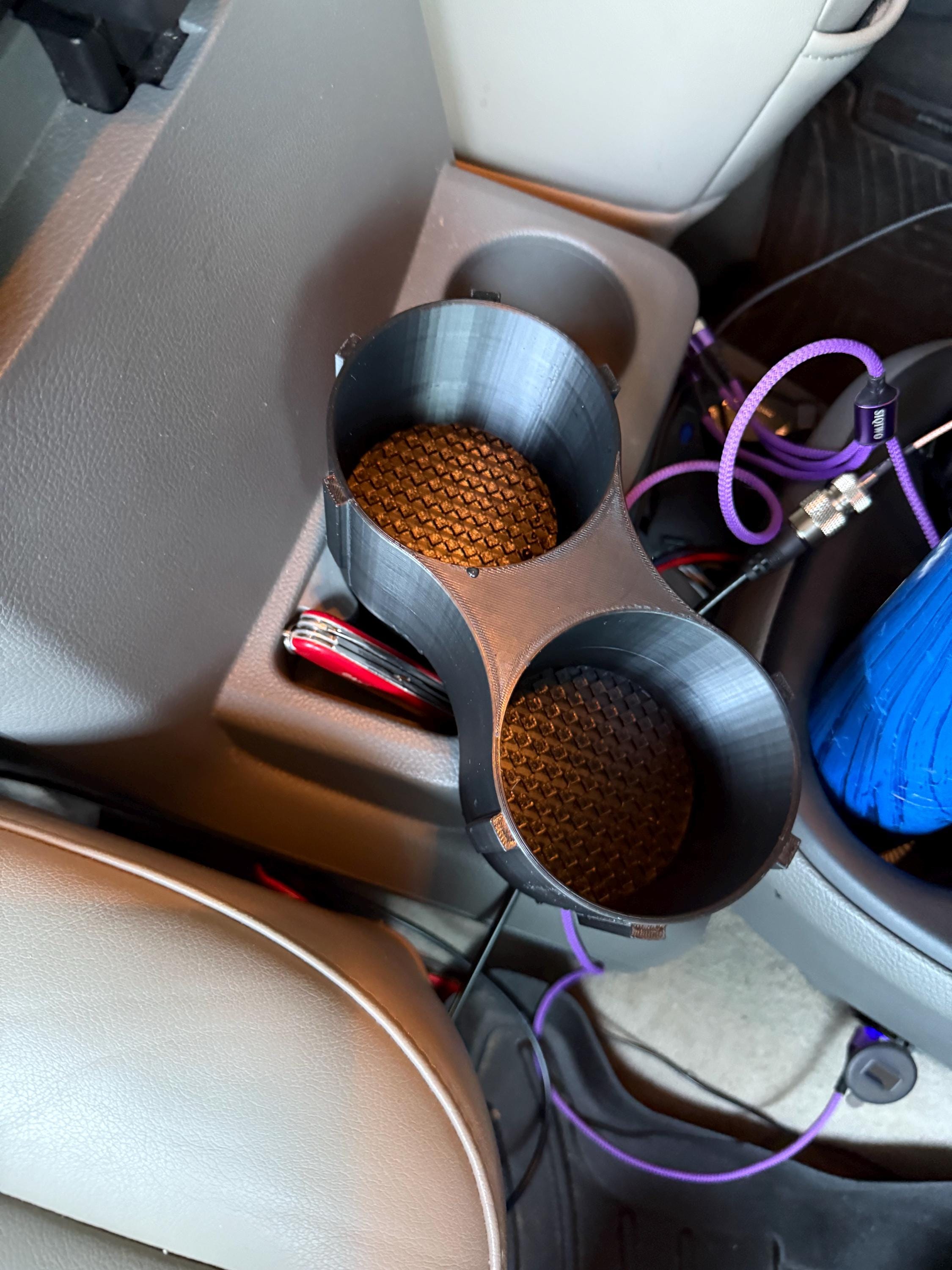 Nissan NV Double Cupholder Insert - Etsy