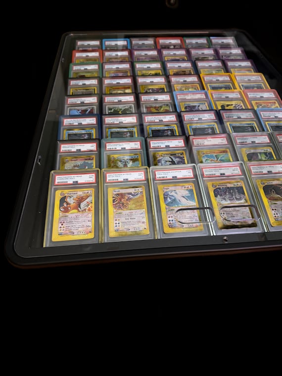 Display Case Card Riser Stands - Color: Black - Zion Case / Generic Case - Any Layout - FAST SHIPPING! - Etsy Display Case Card Riser Stands - Color: Black - Zion Case / Generic Case - Any Layout - FAST SHIPPING! - Etsy