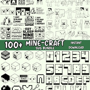 100+ Mine SVG PNGバンドル、ゲーミングMine SVG、ゲーマーへのギフト、Mine Game Png、ビデオゲームSVG、彼へのギフトPng、ゲーミングSVG、昇華デザイン