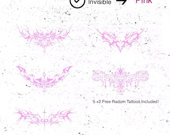 Door lichaamswarmte geactiveerde kleurveranderingsstickers: thermochrome tijdelijke tattoos, festivalbodyart