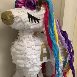 Unicorn Birthday Party Piñata | Special Occasion | Customizable Piñata