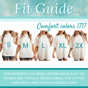 Comfort Colors Fit Guide