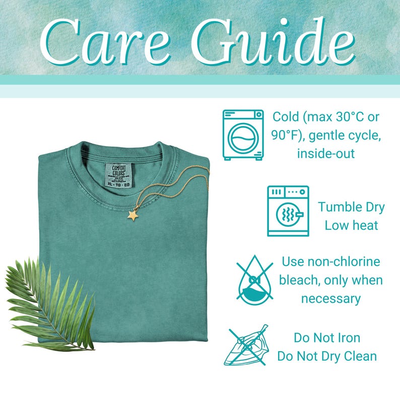 Comfort Colors Care Guide