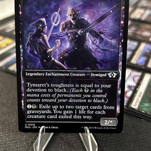 Budget Tymaret Commander Deck – 64 Card Mono Black MTG EDH Core Deck for Beginners – Prebuilt Magic the Gathering – Mana Pack Add-On