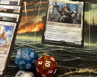 Adelbert Steiner MTG Commander Deck 64 Card EDH Starter - Etsy Adelbert Steiner MTG Commander Deck 64 Card EDH Starter - Etsy