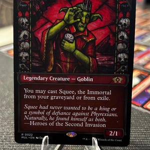 Squee the Immortal Commander Deck: Mono Red Goblins Burn MTG EDH 64 Card  Core - Etsy