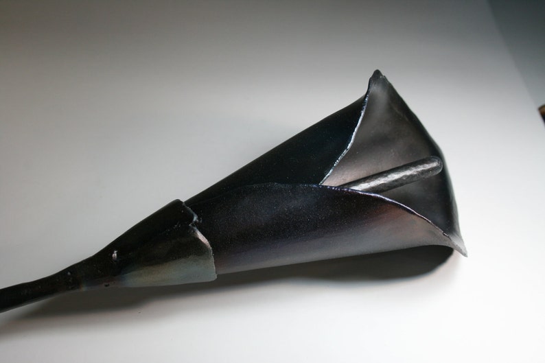 Made in the USA CALLA LILY Handmade Forged Iron Steel Metal afbeelding 4