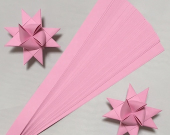 Single Color Pink, 5 sizes , 19 or 25 inch long, (50 strips)