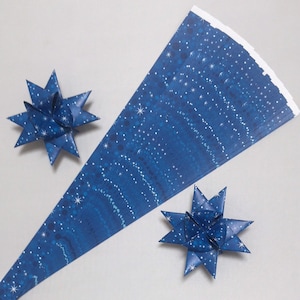 Origami Star Paper Strips, Star Folding Paper, Double Side Print