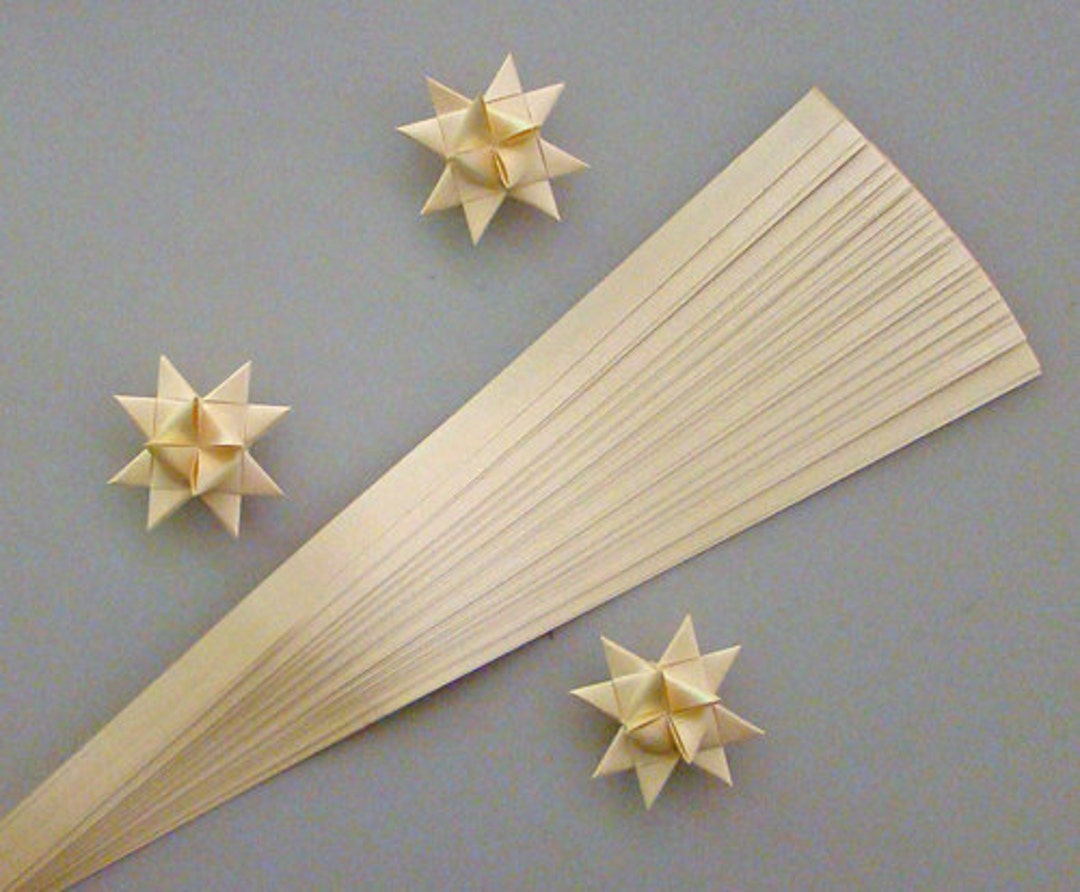 Christmas Mix Paper Strips for Weaving Projects (Variety Color Packs).  Paper Strips for Moravian Stars, German Stars and Froebel Stars. 100 strips  per