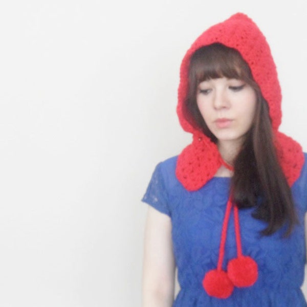 Little Red Riding Hood Collar Capelet