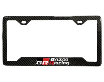 Toyota GR 100% Real Carbon Fiber License Plate Frame