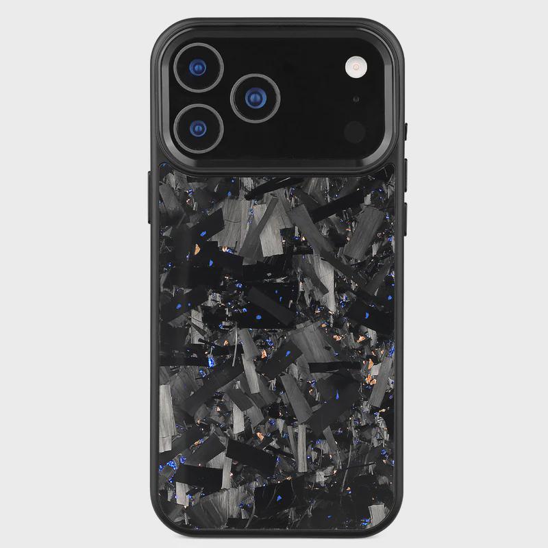 RAPTIC - COQUE LUX FIBRE DE CARBONE NOIR POUR IPHONE 12 MINI