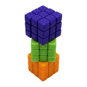 Custom Magnetic Fidget Blocks - Choose Your Color Building Toy - ADHD Focus & Sensory Stress Relief Tool