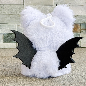 Bat Wings/Devil Wings for Blind Box Plush Vinyl 17cm Dolls (Black or Red)