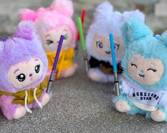 Star Light Sword Accessory for Collectible Plush Vinyl 17cm Dolls