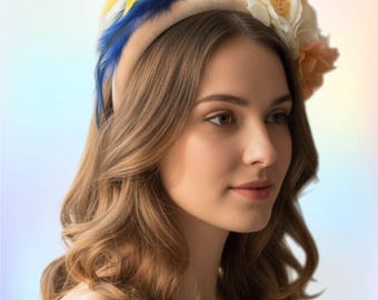 Diadema floral de jazmín