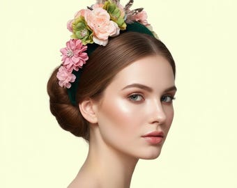 Diadema floral Aurelia