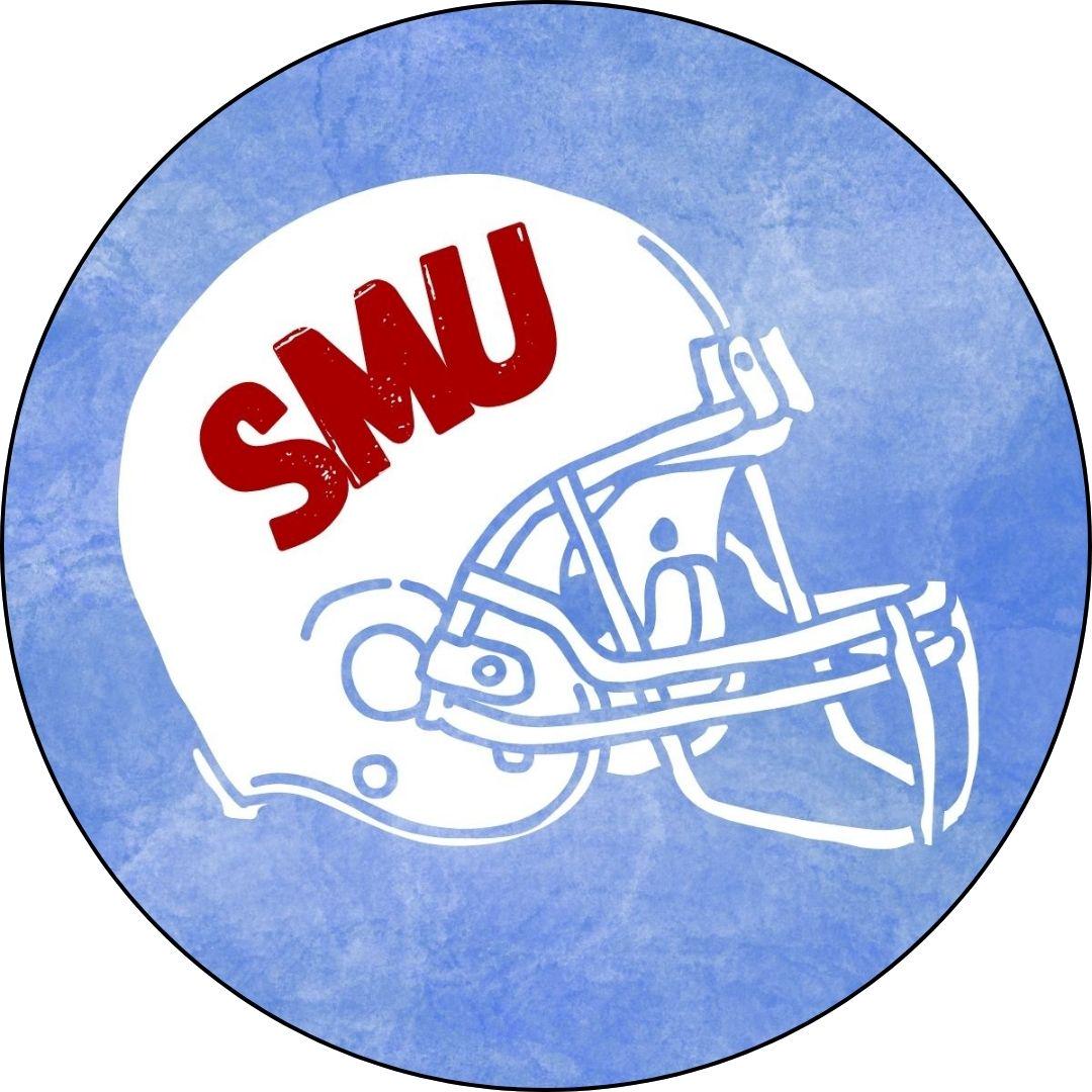 SMU Inspired Game Day Buttons Pins - Etsy