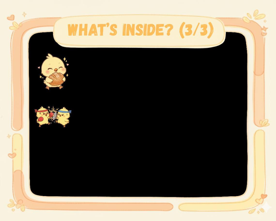 50 種類のかわいいひよこの絵文字 PNG パック: ちび Twitch Discord