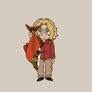 Jacob Alden/ LFL Chibi Keychain