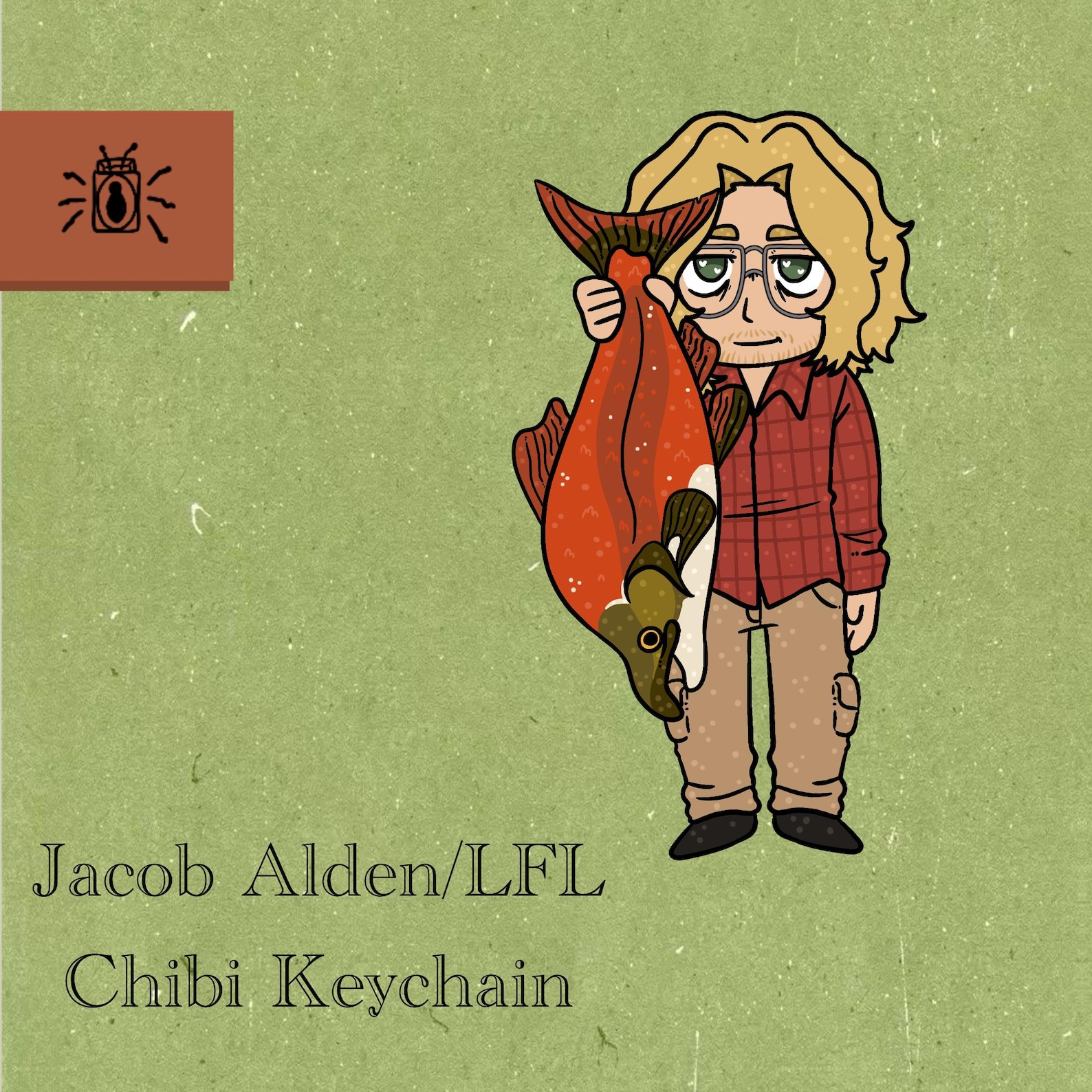 Jacob Alden/ LFL Chibi Keychain - Etsy