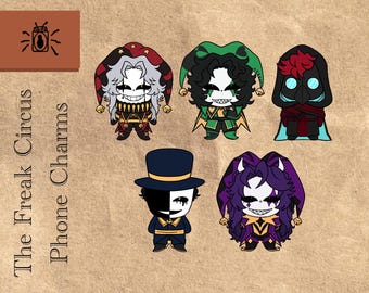 Chibi-telefoonhanger van The Freak Circus