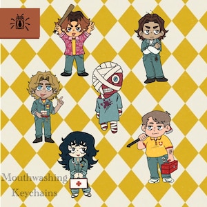 Mouthwashing Chibi Keychains