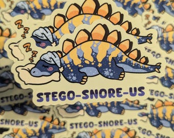 Naklejki winylowe wodoodporne Stego-snore-us