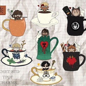 BTD/YKMET/TPOF Mug Keychains
