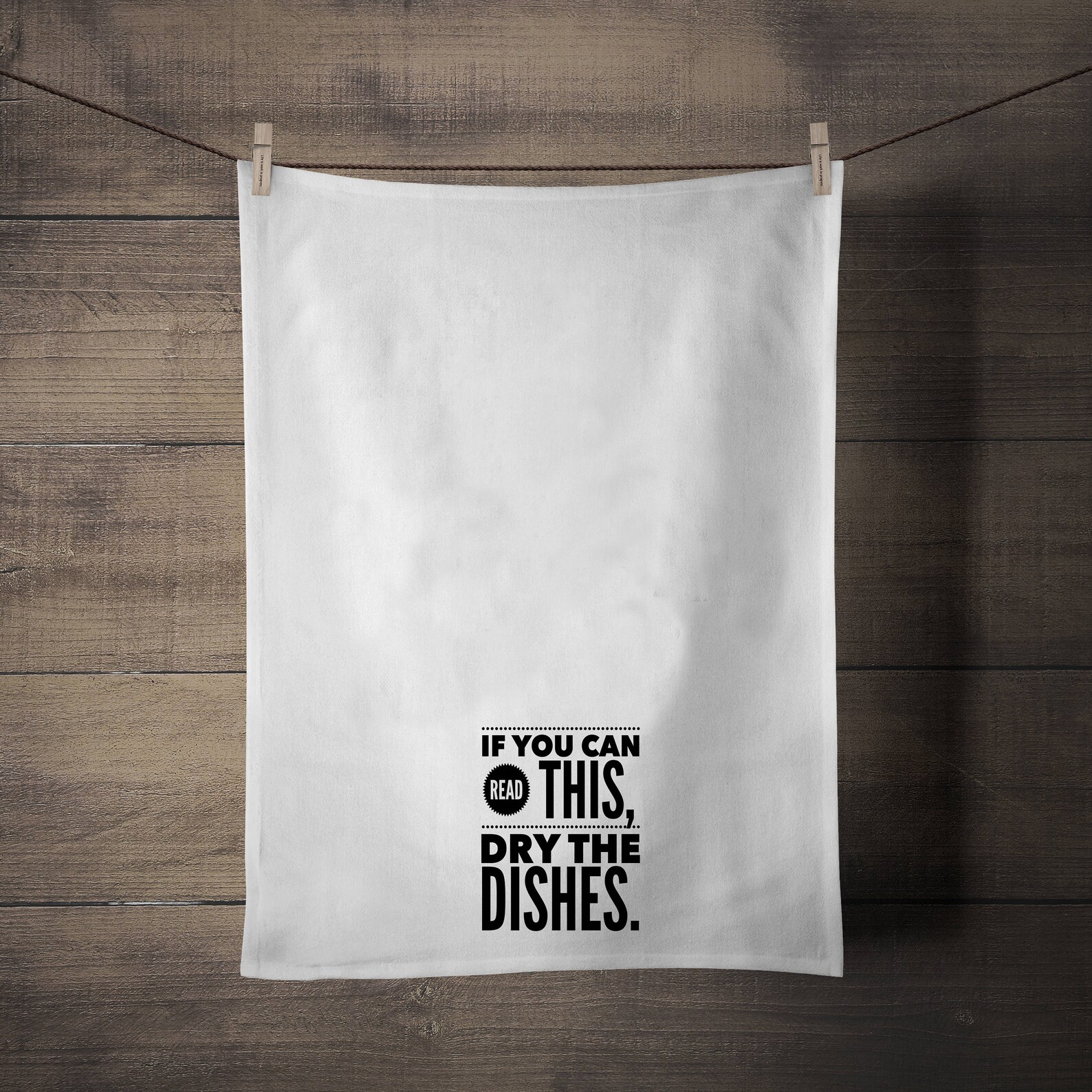 Funny Quote Tea Towel Kitchen Houseware Gift Farmhouse Etsy