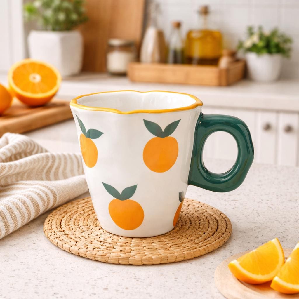 Citrus Fruit Mug Cup - Etsy