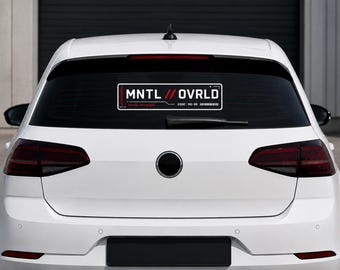 Statment car sticker Norm4l//404 40 x 12 cm