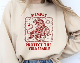 Siempre Protect the Vulnerable Cerberus Anarchist Punk Shirt – Class War Counterculture Tee