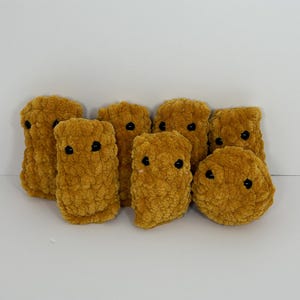 Crochet Chicken Nugget Plush
