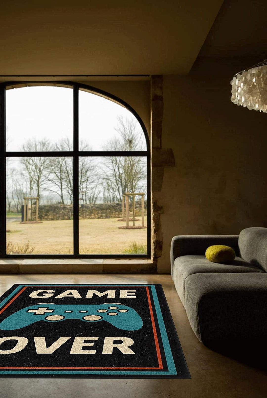 Game Over Rugs Game Over Gamer Rug • Retro Controller - Etsy
