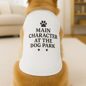 スタイリッシュな犬用ペットタンクトップ、ドッグパーク用ウェア、かわいいペット服、夏用犬用シャツ、ペット愛好家のための犬用アパレル