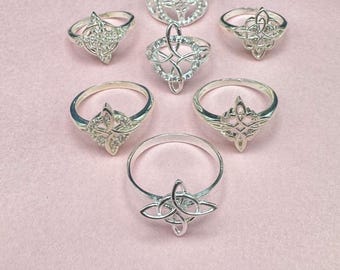925 Sterling Silver Witch Knot Rigs - Different Styles and Sizes