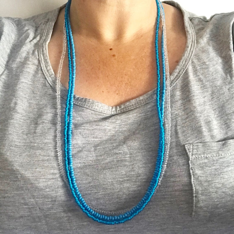 Long Family Series Necklace Made To Order Free Shipping Worldwide Green Combo