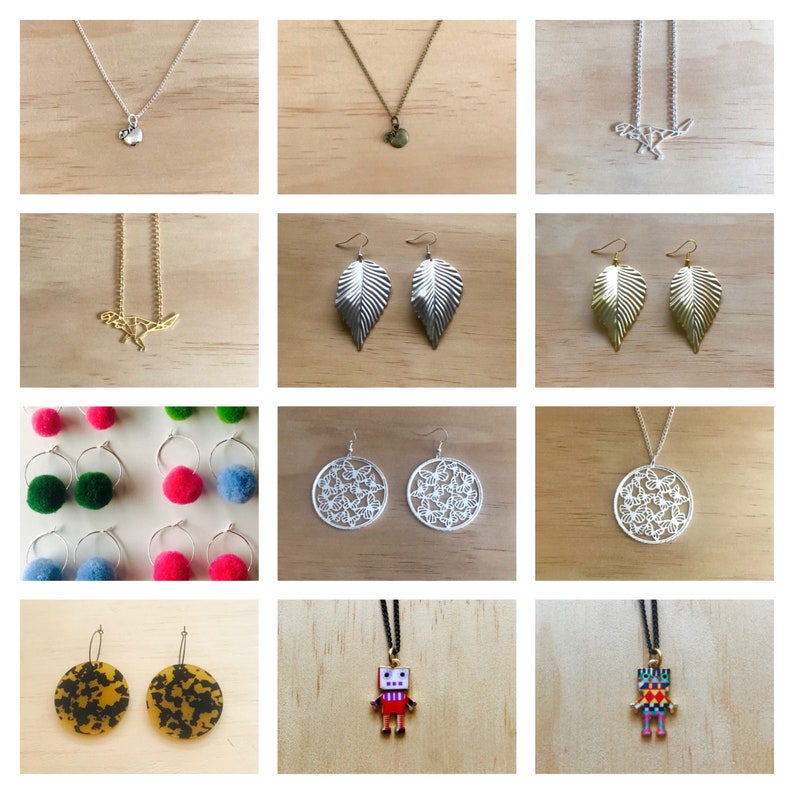 Long Family Series Necklace Made To Order Free Shipping Worldwide Green Combo