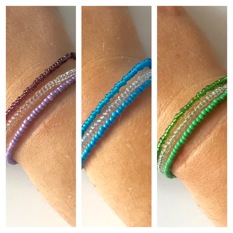 Long Family Series Necklace Made To Order Free Shipping Worldwide Green Combo