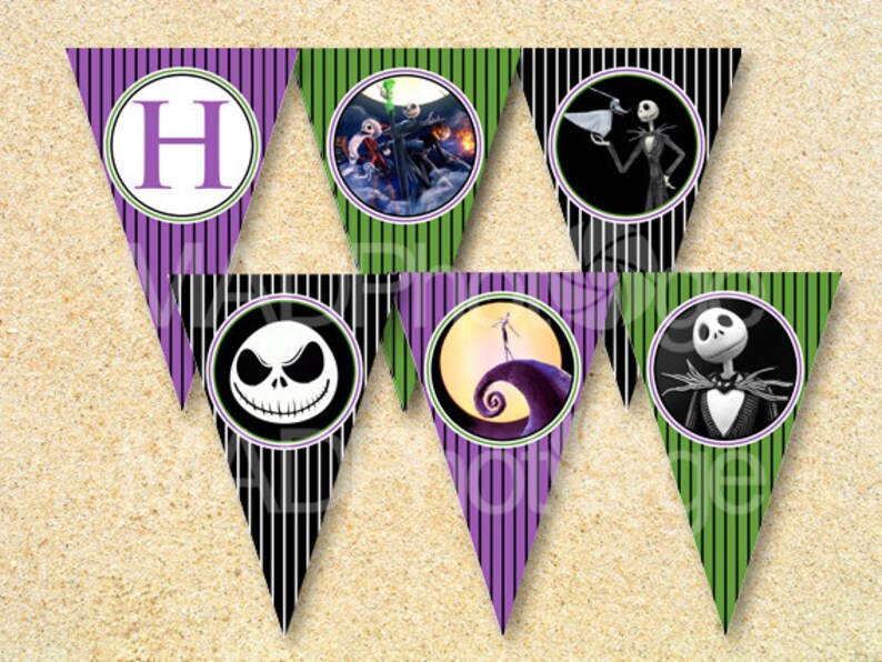 Nightmare Before Christmas Food Tent Cards nightmare before christmas INSTANT DOWNLOAD Jack Skellington Nightmare Before Christmas Party