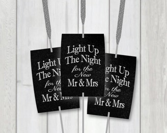 Sparkler favor tags, Sparkler Send off Chalkboard sign, wedding favor tags, wedding sparklers,  Wedding printable sign