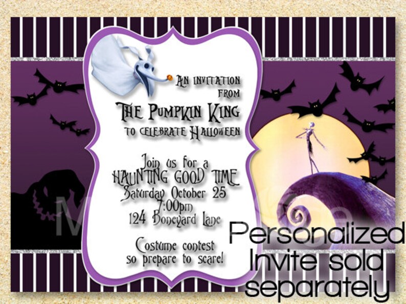 Nightmare Before Christmas Food Tent Cards nightmare before christmas INSTANT DOWNLOAD Jack Skellington Nightmare Before Christmas Party